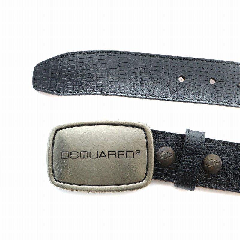 DSQUARED ディースクエアード　ベルト D&G ディースクエアード DSQUARED2 メンズ ベルト 小物 ロゴ D2ロゴ