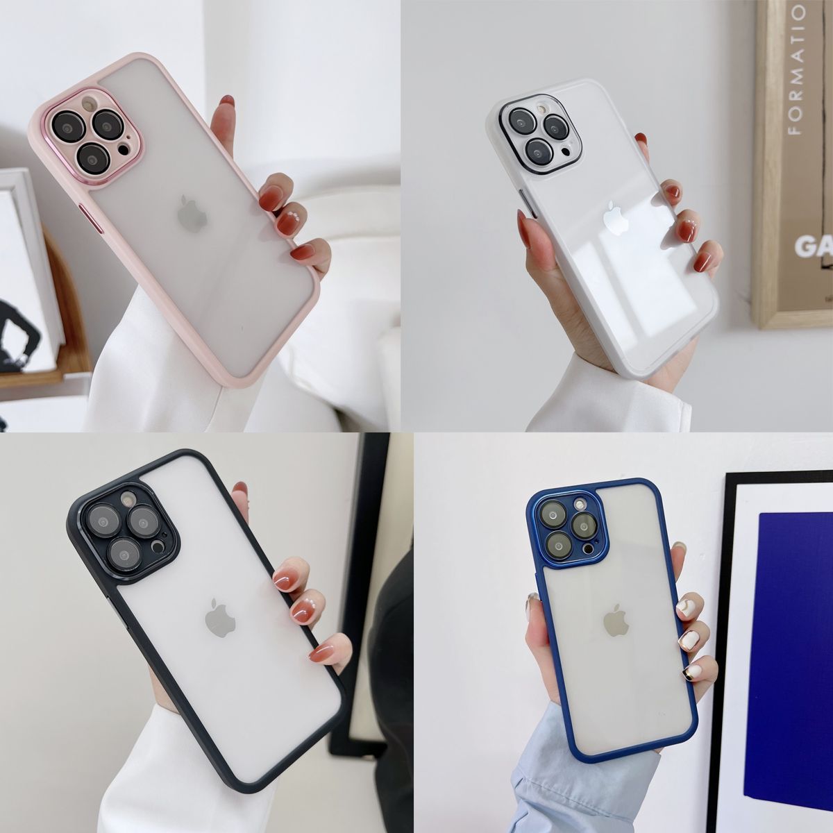 スマホケース サーモン ピンク iPhone11pro スマホ カバー 保護 レンズ