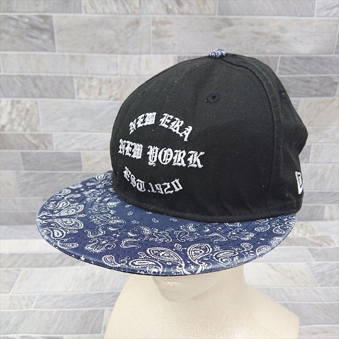 NEW ERA ペイズリー 刺繍ロゴ スナップバックキャップ 04216 - メルカリ