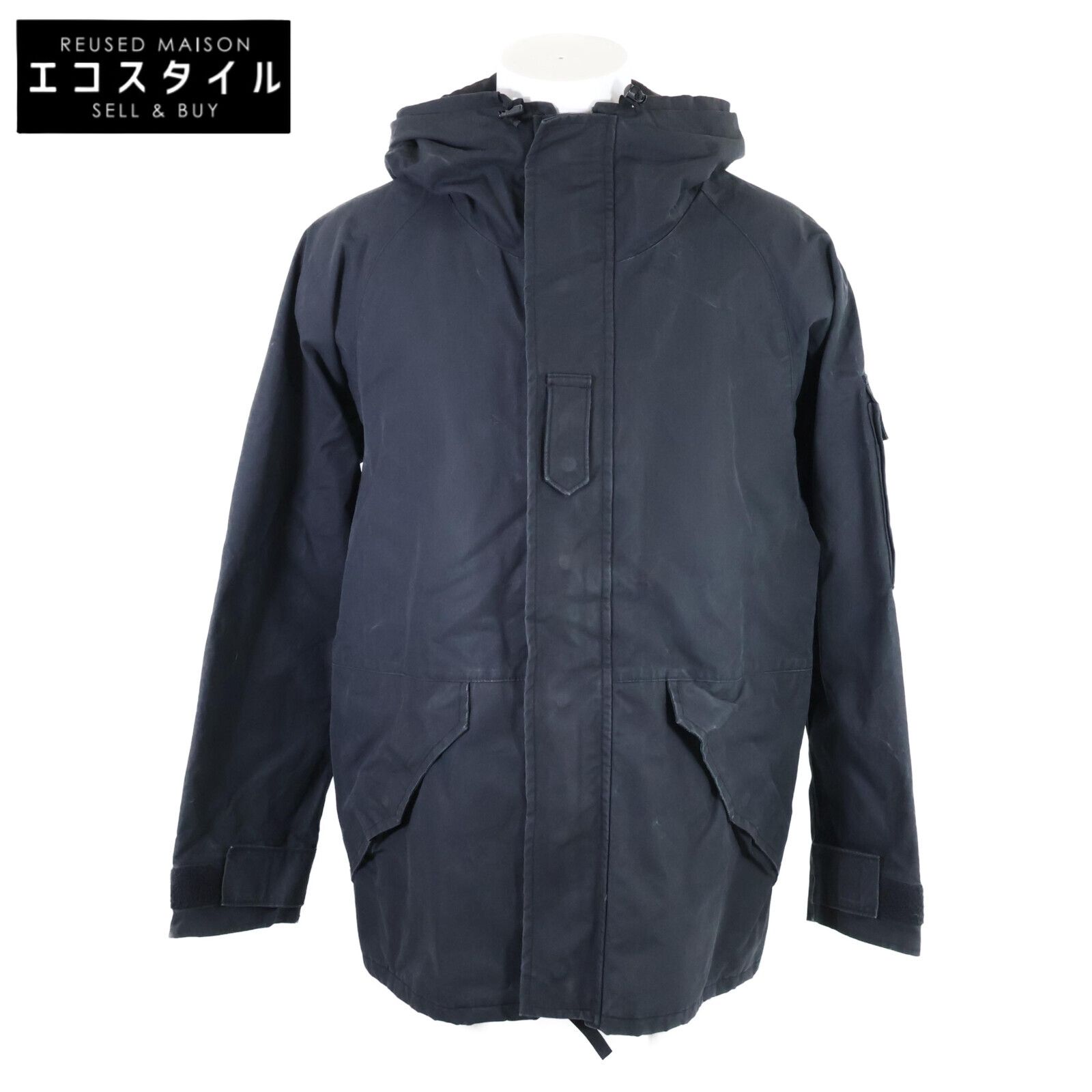 ANATOMICA アナトミカ 530-572-06 サッポロ9周年記念 MILITARY PARKAミリタリーパーカ BLACK VENTILE ブラック ベンタイル VENTILE PARKA M