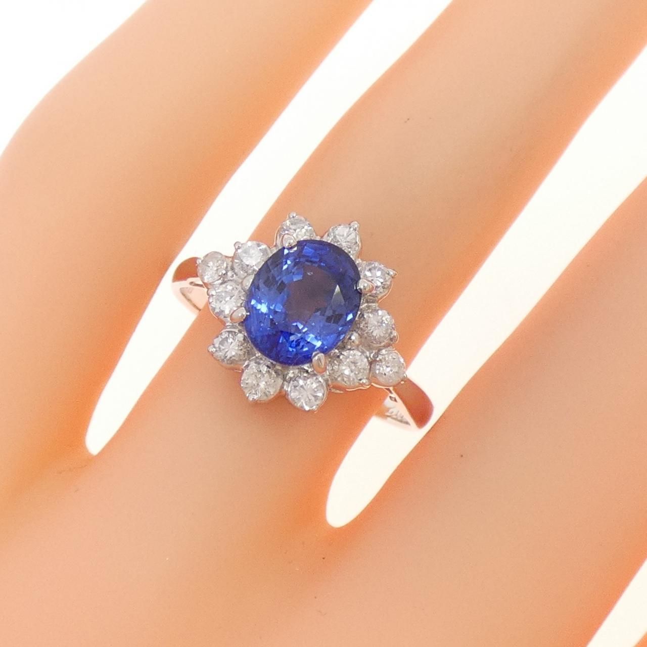 サファイヤ 【エスニック】 リング 0.12CT ?