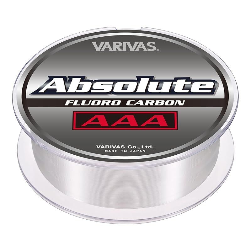 バリバス(VARIVAS) アブソルート AAA フロロカーボンライン 80m ナチュラル 3LB 1