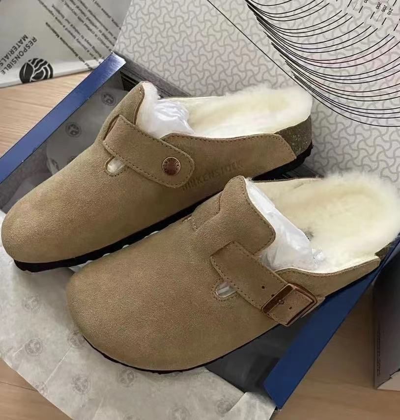 BIRKENSTOCKビルケンシュトックBoston Shearling Suede/ボストンファー