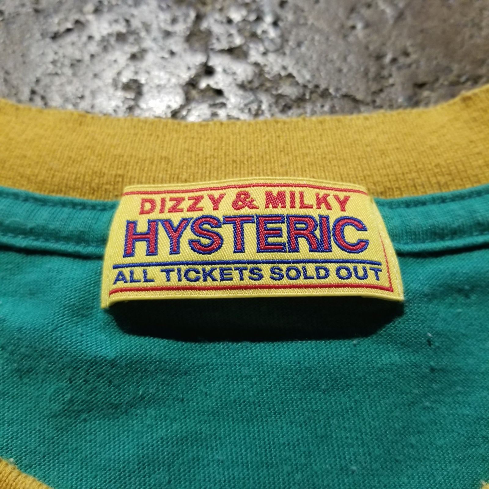 HYSTERIC GLAMOUR 24ss GET STONES Tシャツ F ヒステリック