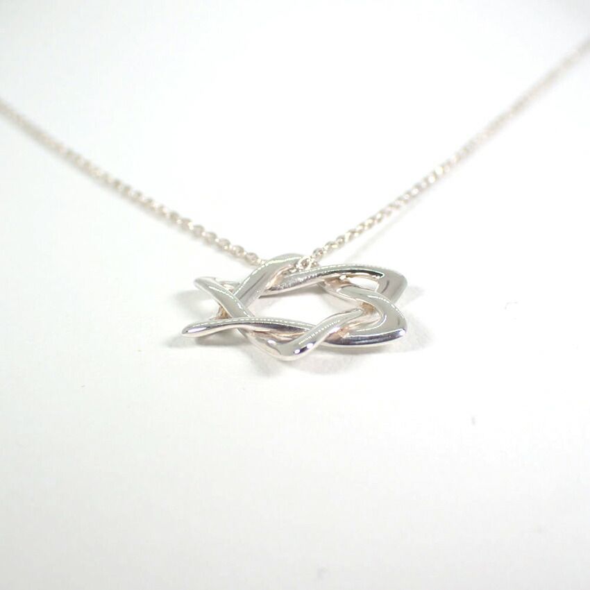 ティファニー 925 スターオブダビデ ペンダント/ネックレス//g508-61  