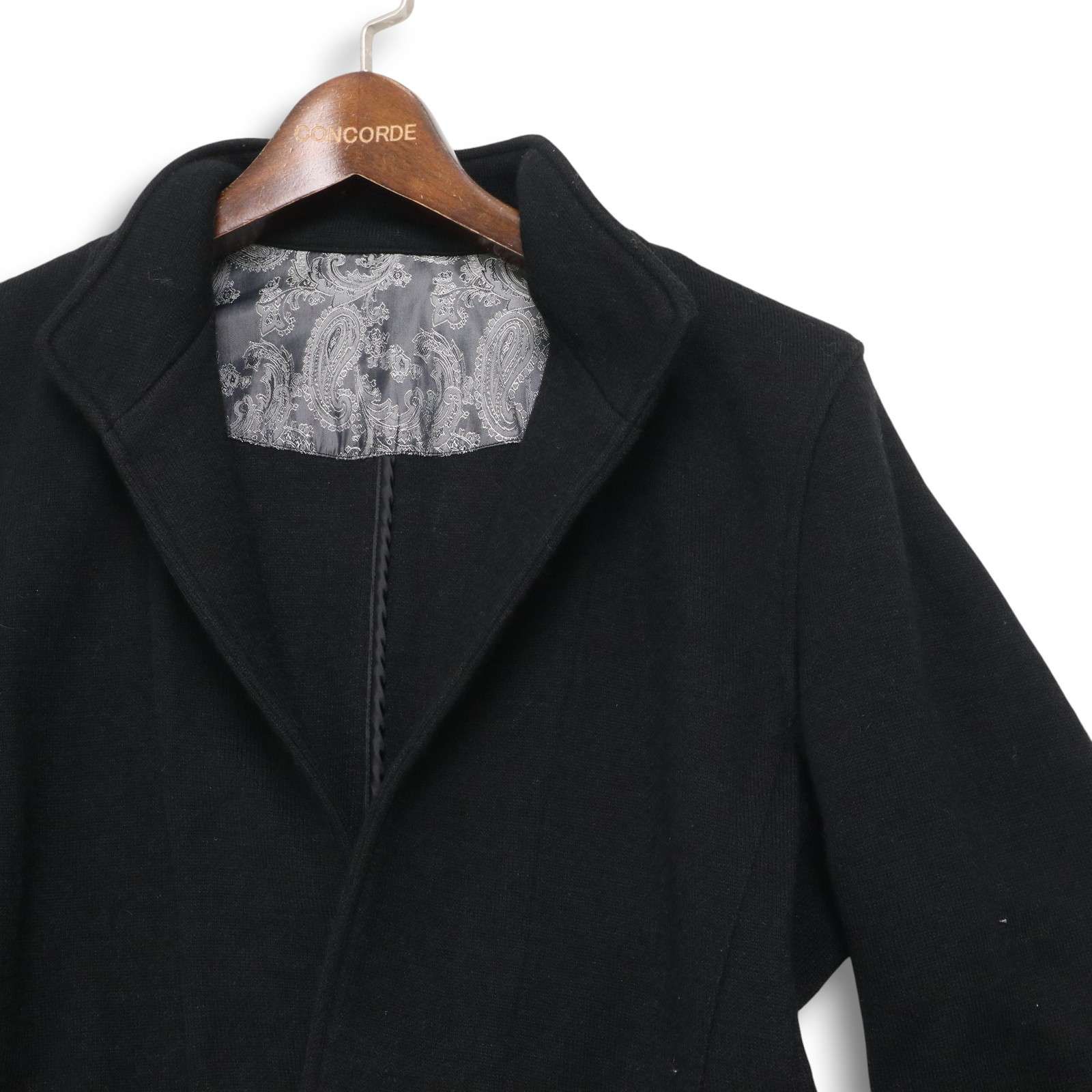 MEN'S TENORAS メンズティノラス 秋冬★ ハイネック ウール ニット セーター Sz.L位　メンズ 日本製 グレー　c510tb333 TENORAS メンズティノラス 秋冬☆ ヘリンボーン スリム アンコン