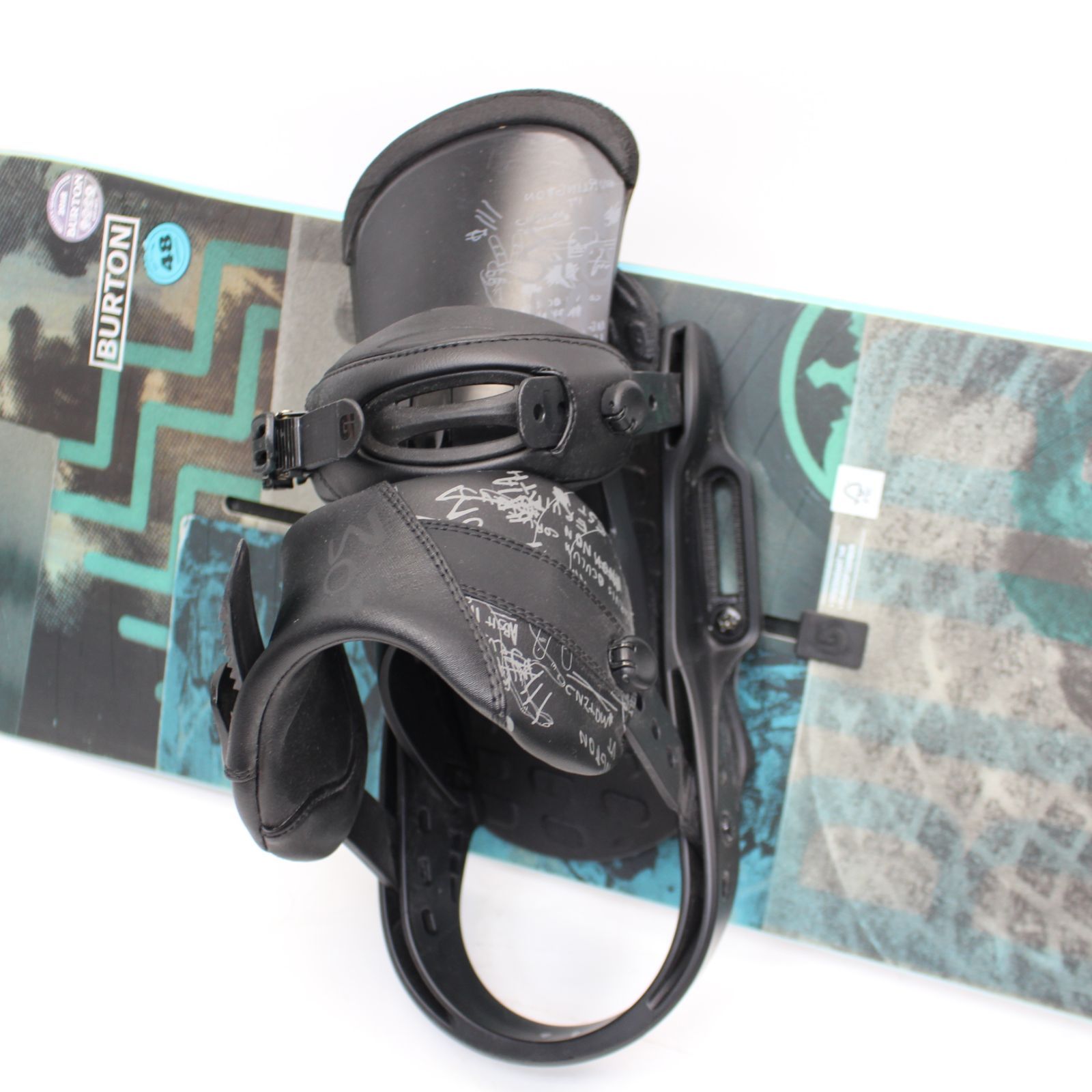 531)BURTON DESCENDANT 158cm スノーボード ビンディングセット 2018年