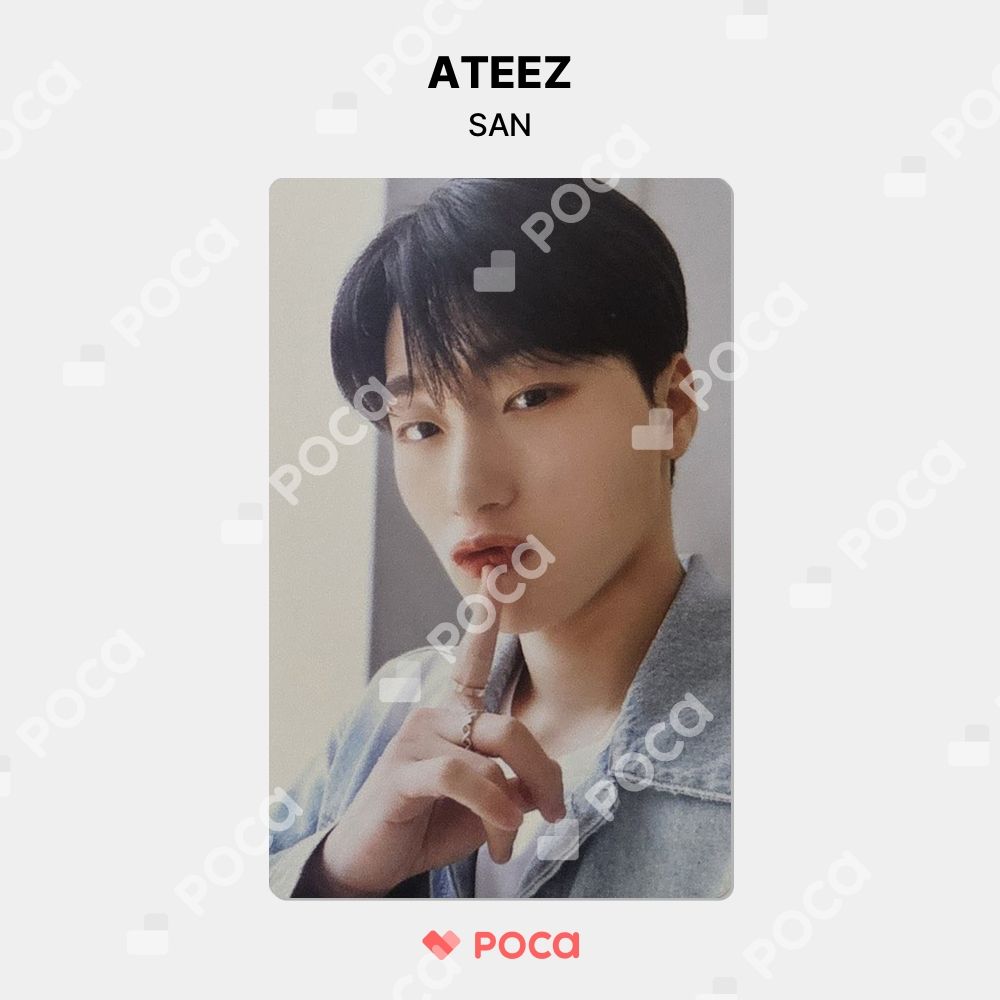 ATEEZ kqshop サン トレカ ATEEZ ANITEEZ サン サンドギ トレカ - メルカリ