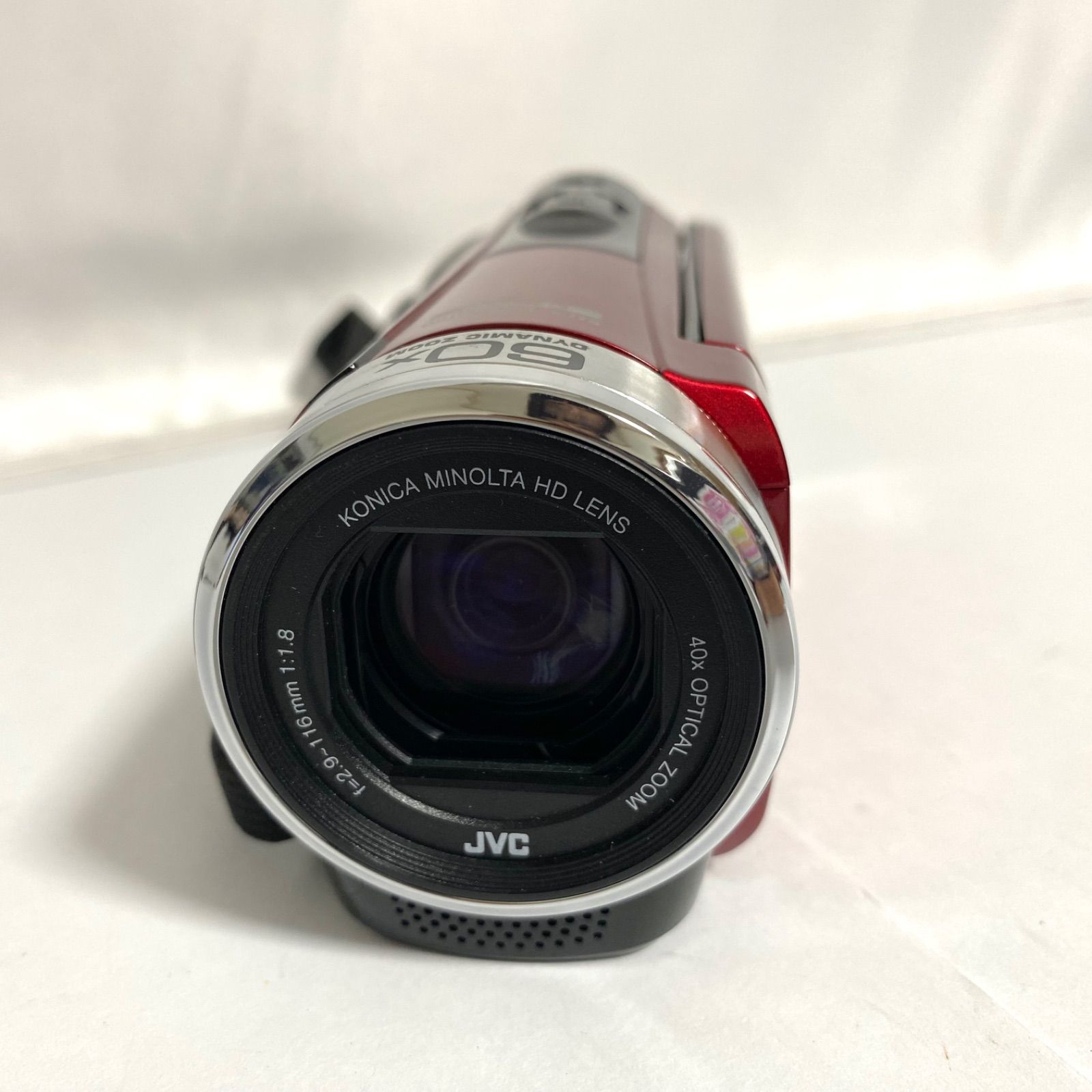 JVC Everio GZ-HM155-R 本体 JVC Everio GZ-HM155-R ビデオカメラ レッド - メルカリ