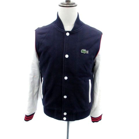 ラコステ LACOSTE スタジャン ブルゾン ジャケット 中綿 ロゴ