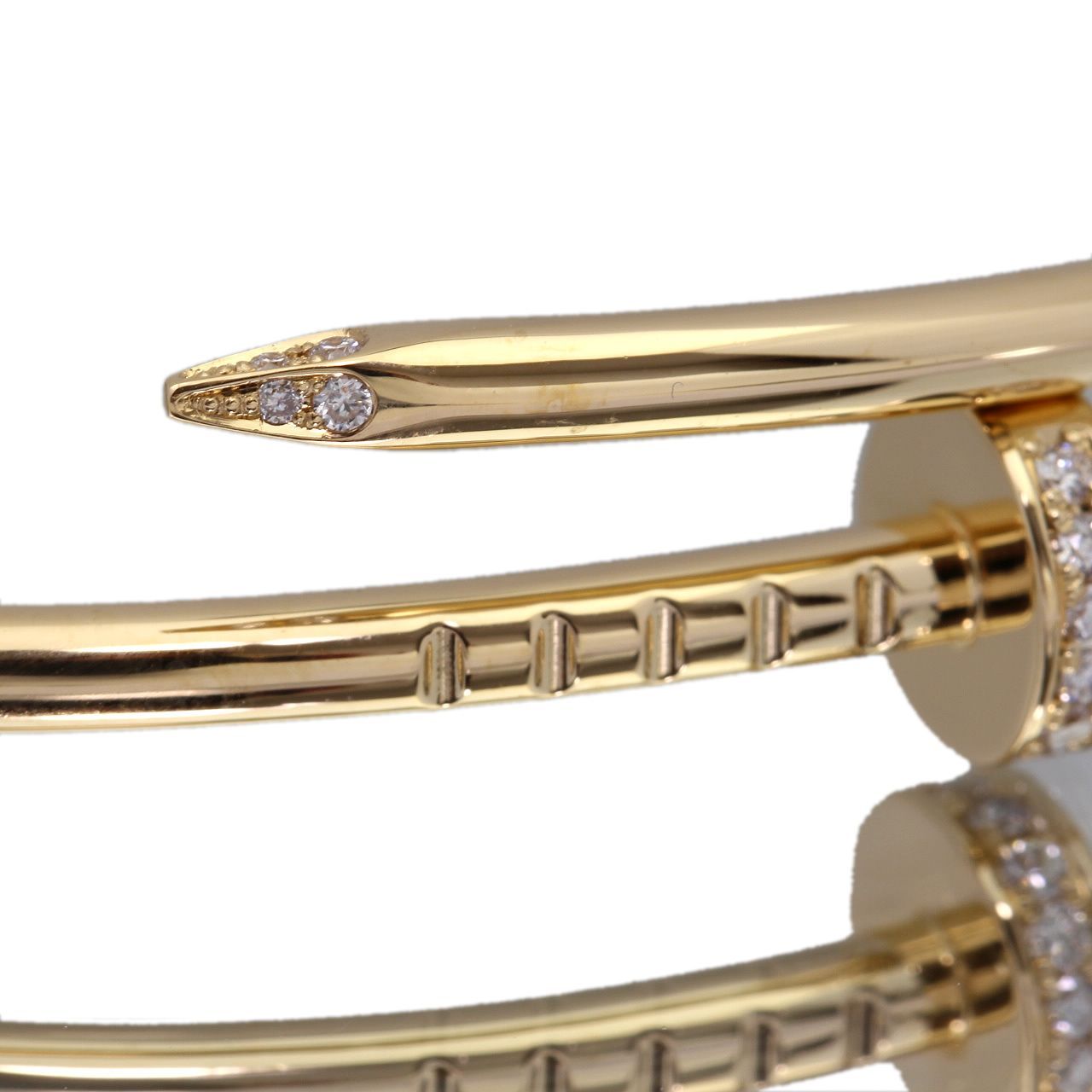 美品 カルティエ Cartier ジュストアンクル SM ダイヤ