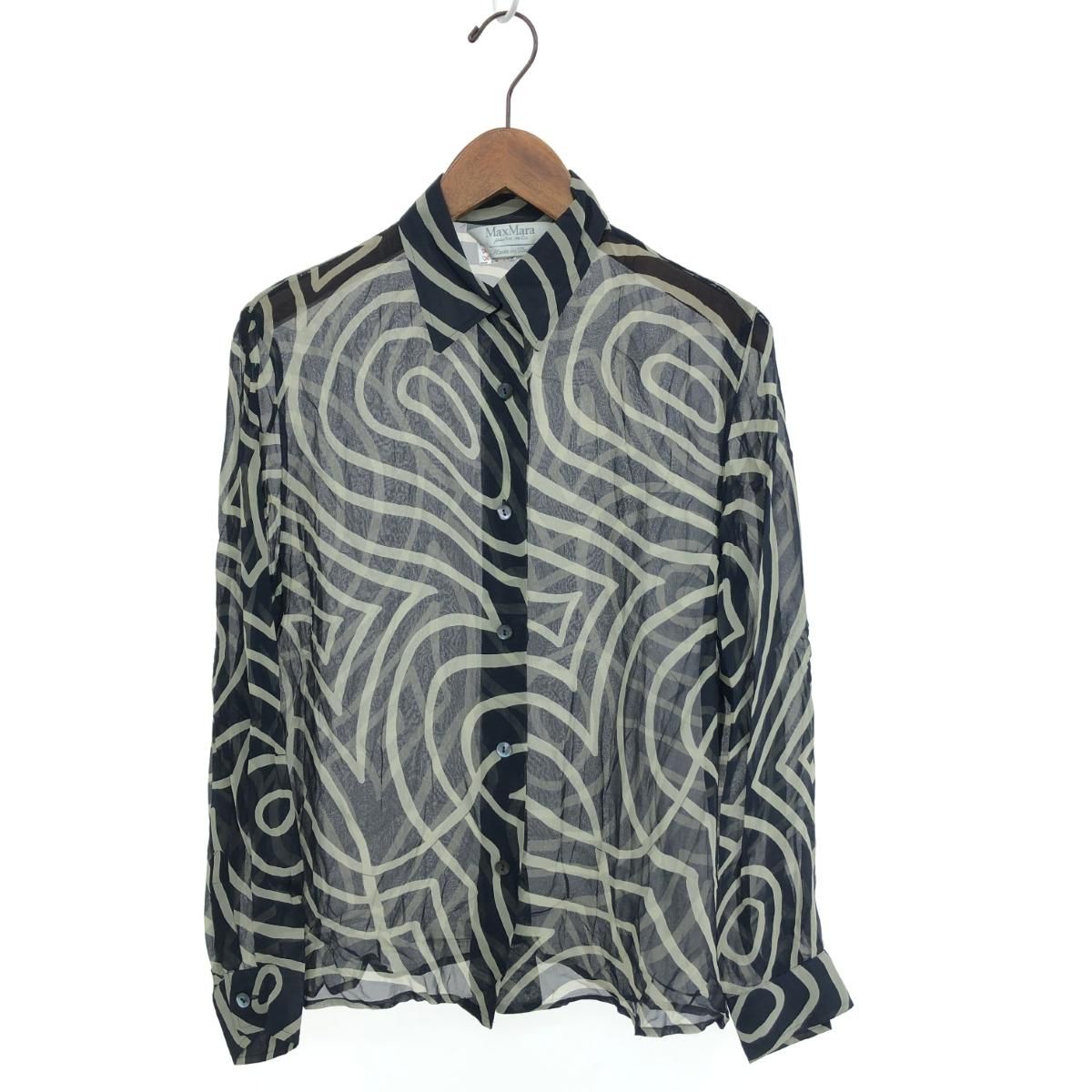 Max Mara シルク長袖シャツ 【公式通販】
