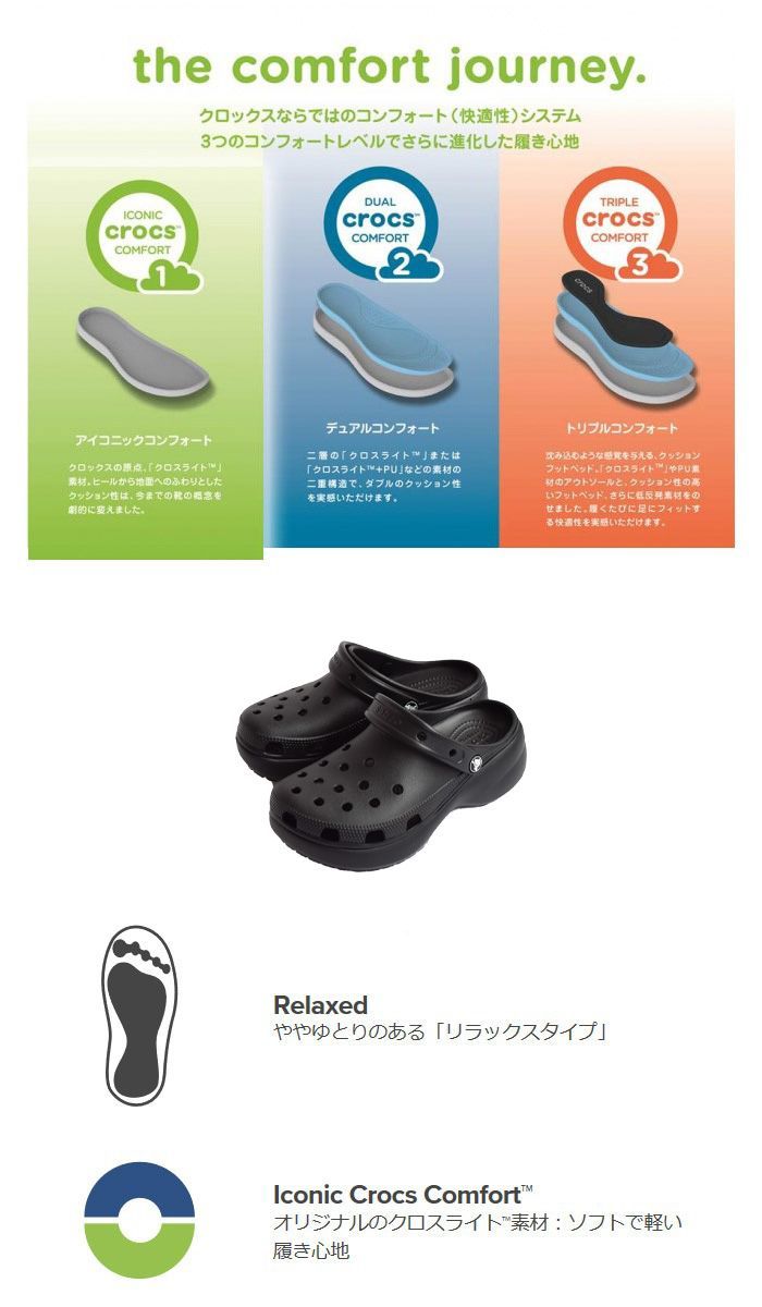 正規取扱店 クラシック プラットフォーム クロッグ ウィメン Crocs