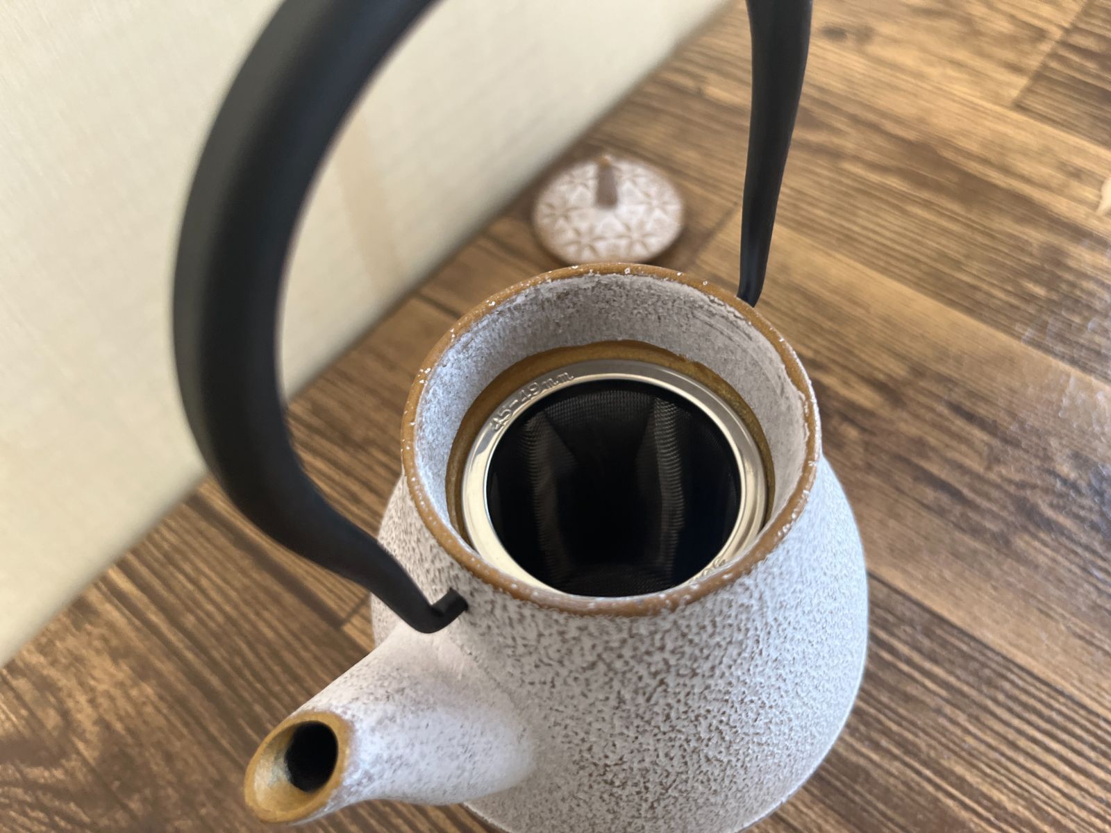 未使用/南部鉄器/鉄急須/つぼみ/ロジアソシエイツ/0.4L /日本製