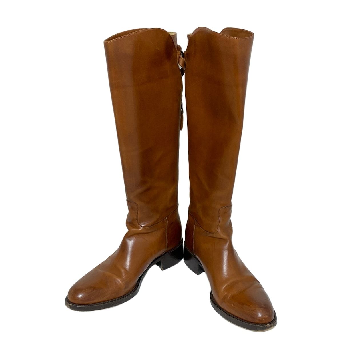 SARTORE サルトル ロングブーツ 36 レディース - ブラウン レザー