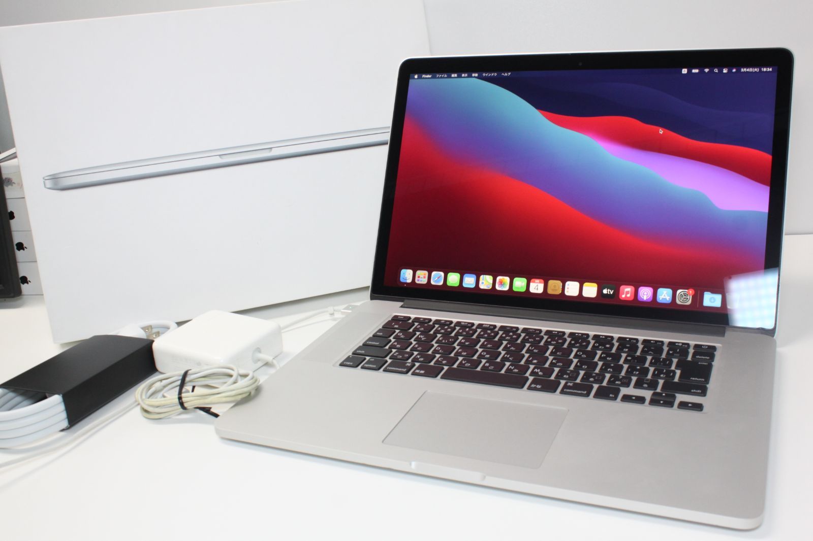 MacBook Pro（Retina，15インチ，Mid 2015）256GB/16GB〈MJLQ2J/A〉④
