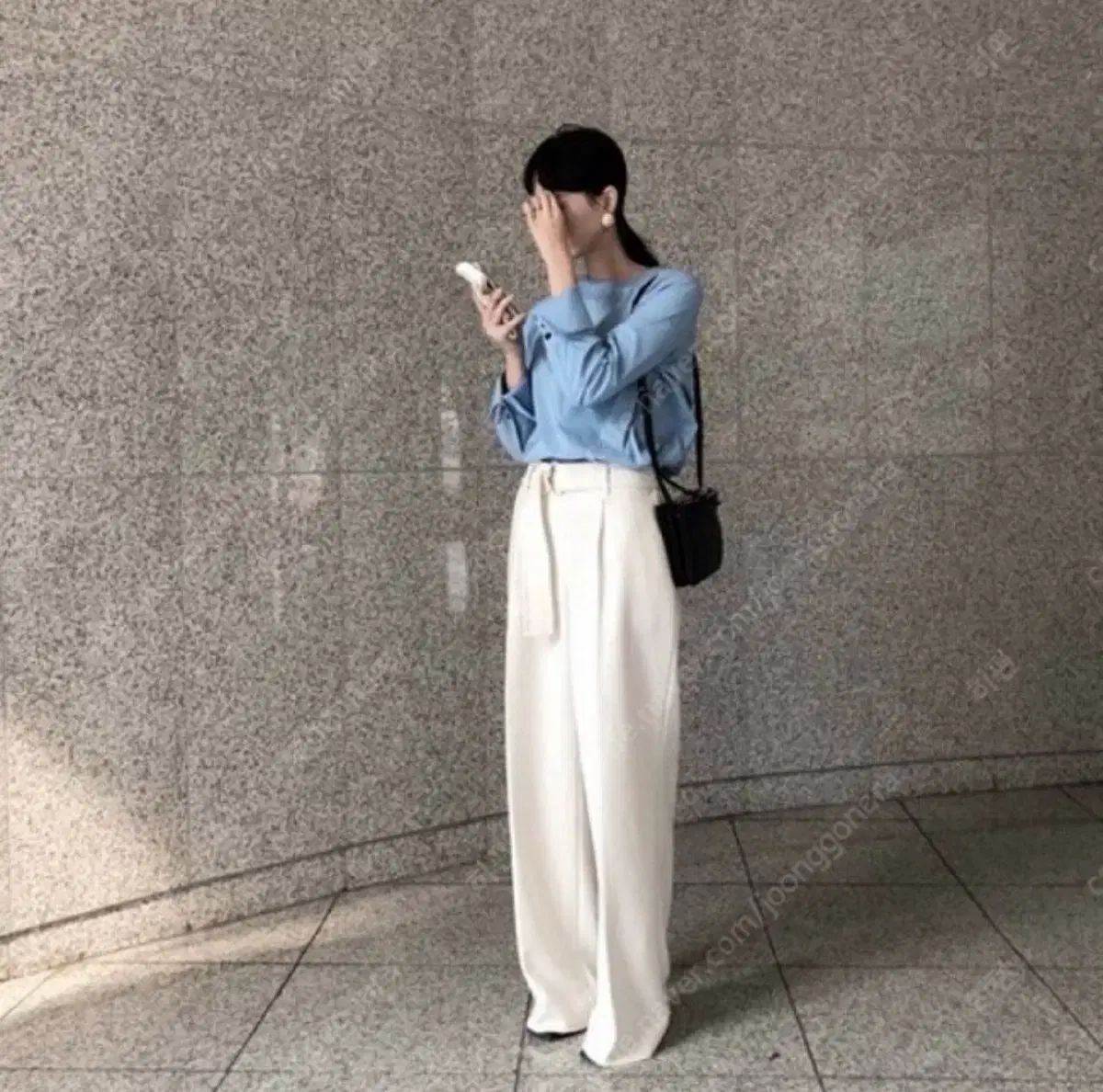 eunoia ユノイア 片あご ワイドパンツ