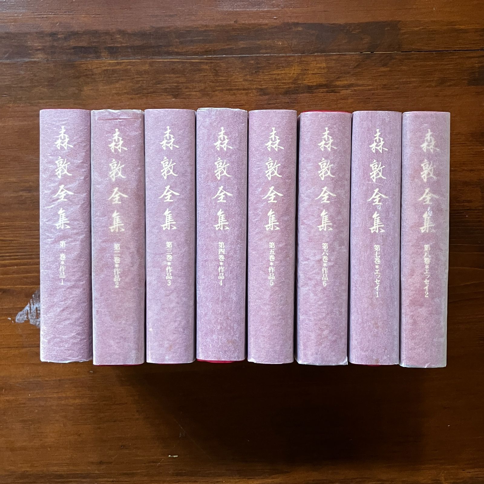 森敦全集 本巻全8冊揃 森敦 筑摩書房 1993?1994年 gg OSIa3ynm4 - メルカリ