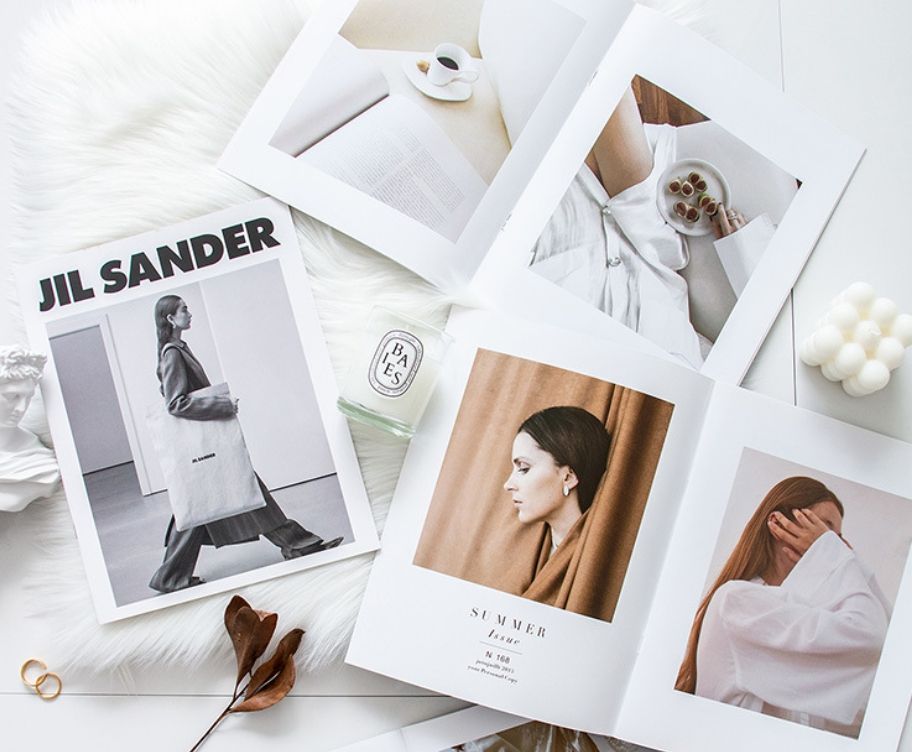 大人気！ダミーブック JIL SANDER ジルサンダー 冊子 撮影 インテリア