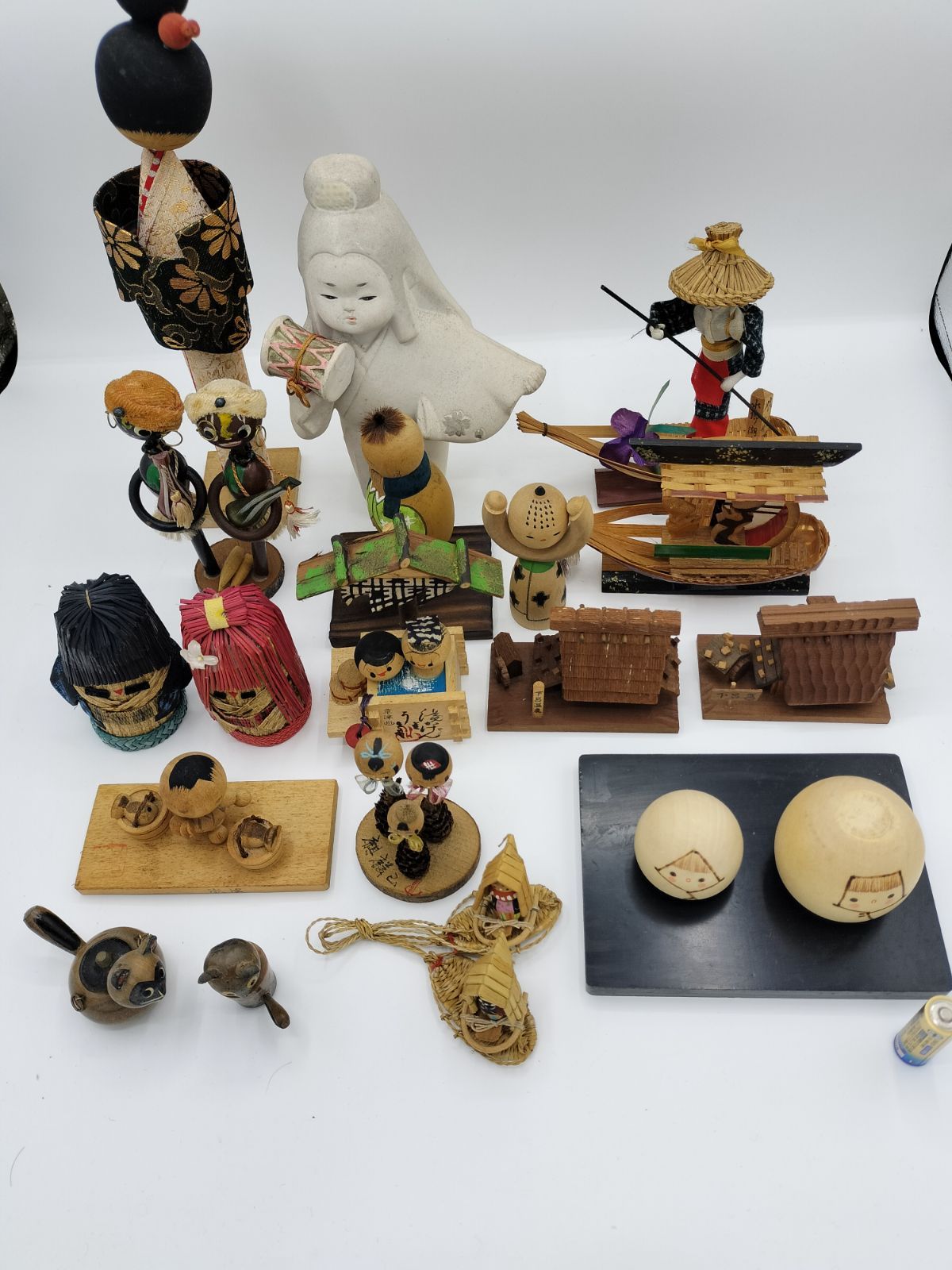 民芸品 多数セット 工芸品 郷土玩具 人形 骨董品 木製 完成品