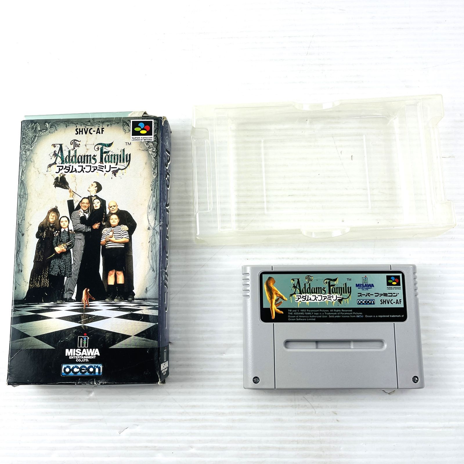 ◇【動作OK】スーパーファミコン アダムスファミリー SHVC-AF Addams  