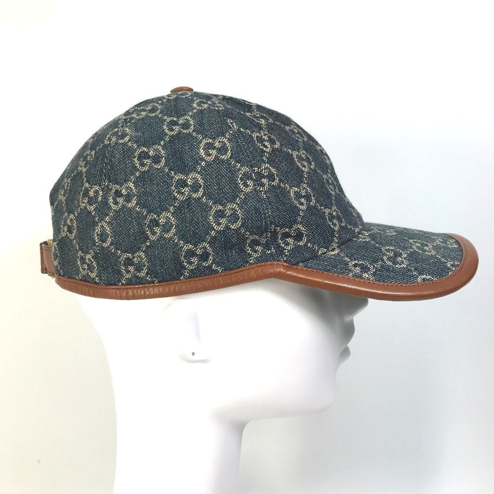 美品 正規品 GUCCI グッチ GGキャンバス キャップ Lサイズ 帽子 グッチ GUCCI ベースボールキャップ キャップ 帽子 オリジナル