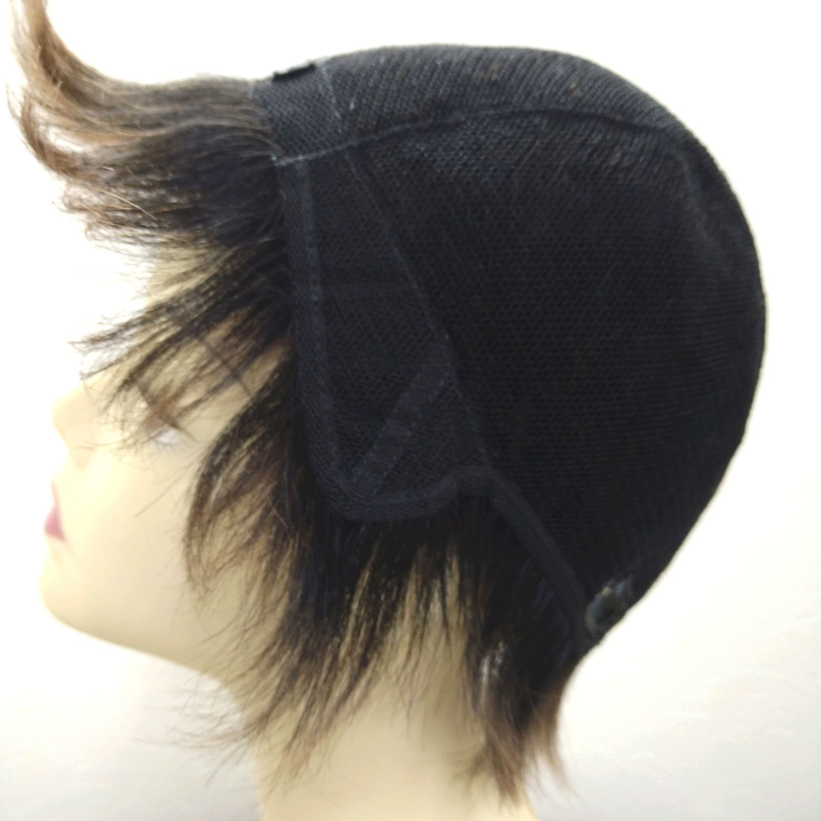 カノン フォンテーヌ VALAN 八分ウィッグ 総手植え 人毛MIX カノン