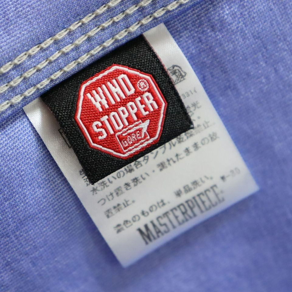 日本製 マスターピース WINDSTOPPER ウインドストッパー デニム カバーオール ジャケット コート デニム 899805n - メルカリ