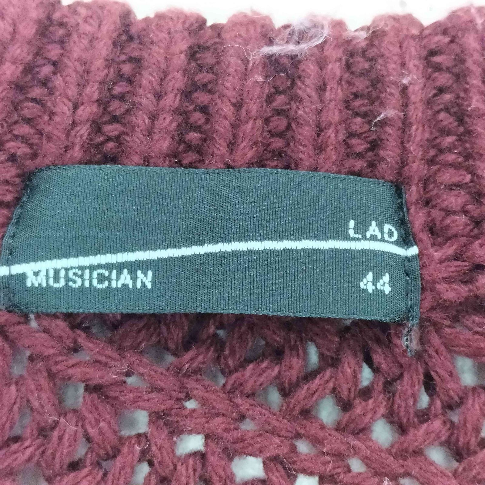 LAD MUSICIAN ラッドミュージシャン　コットンニット LAD MUSICIAN（ラッドミュージシャン）の「CREW NECK PULLOVER