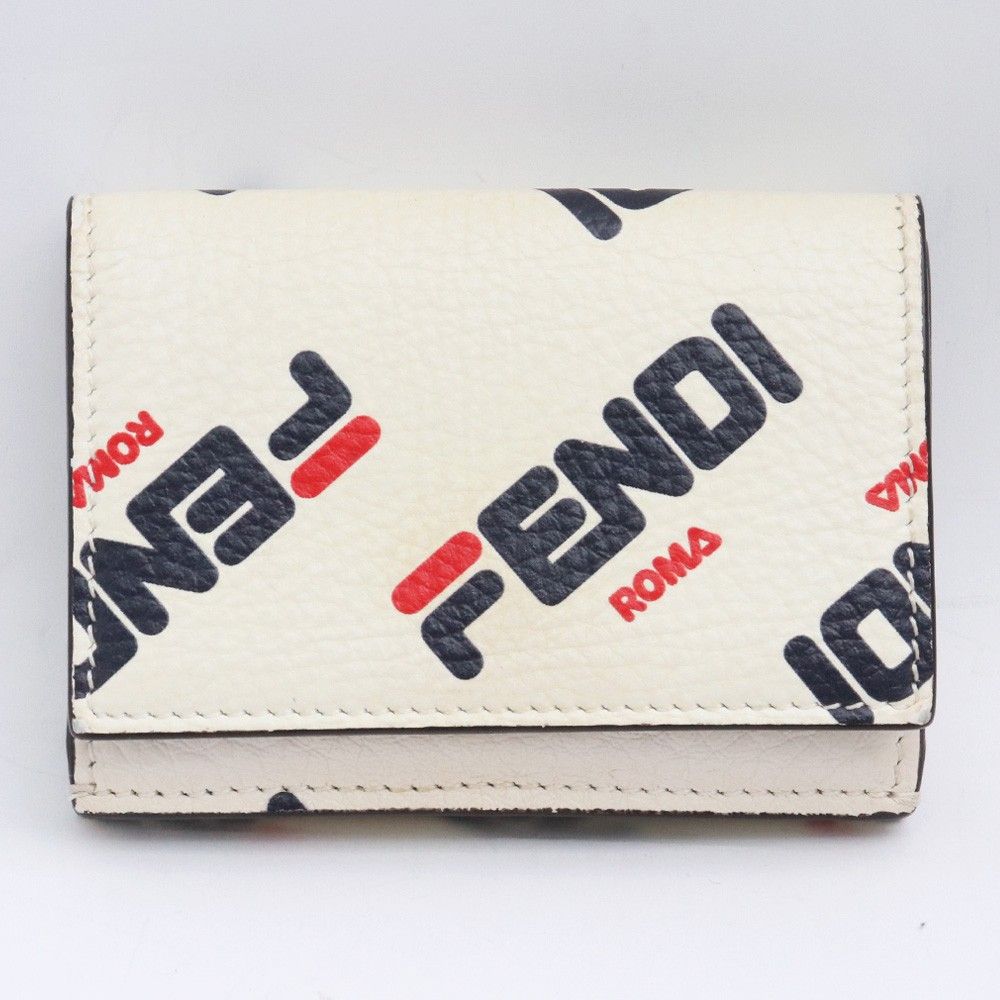 FENDI × FIRA 三つ折り財布 ホワイト
