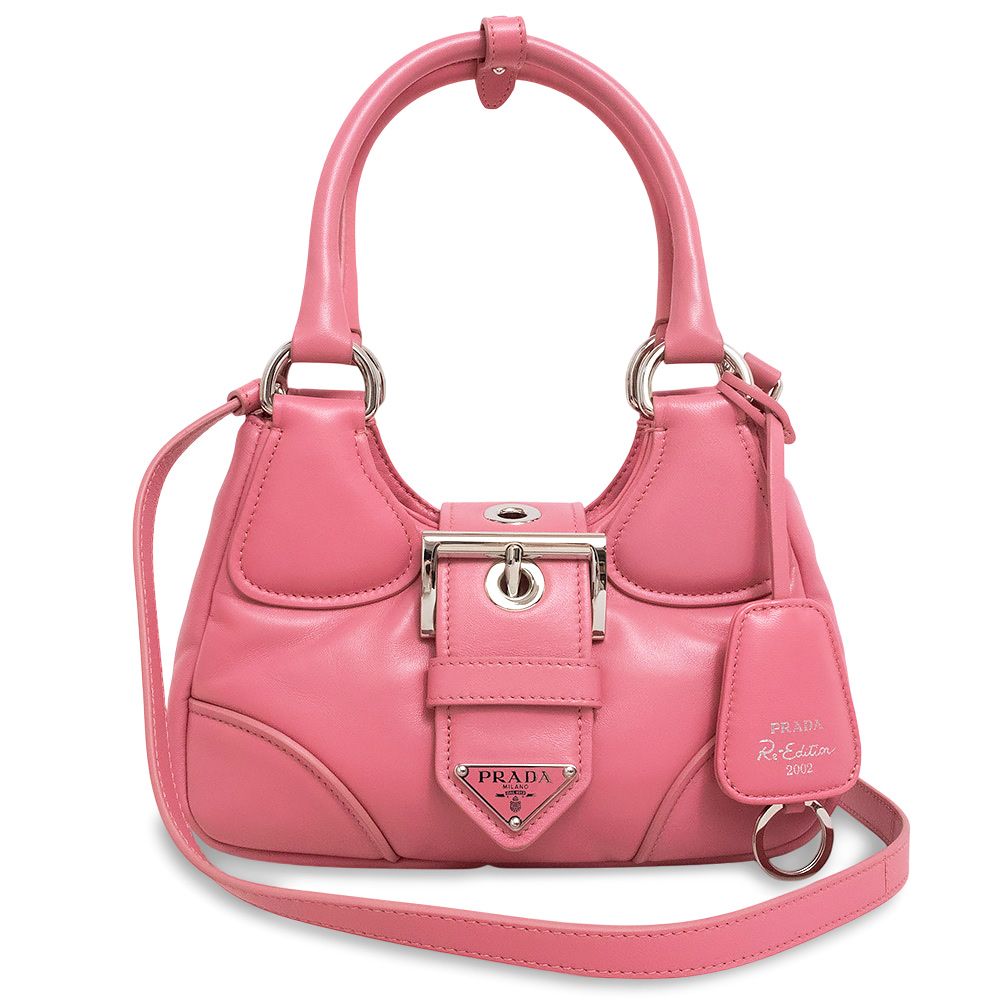 ★3日以内返品可★ 美品 PRADA プラダ パデッドナッパ ナッパソフト ムーン レザー 2WAYハンドバッグ 1BA381 2wayショルダーバッグ ブルー レザー レディース 9.jpg