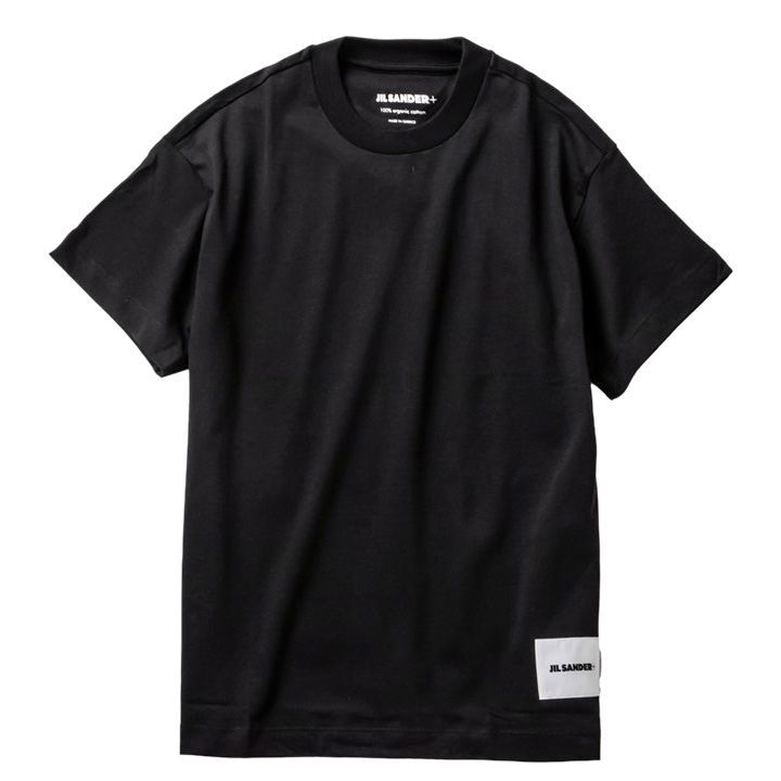 2 JIL SANDER ブラック クルーネック Tシャツ 3枚セット - メルカリ