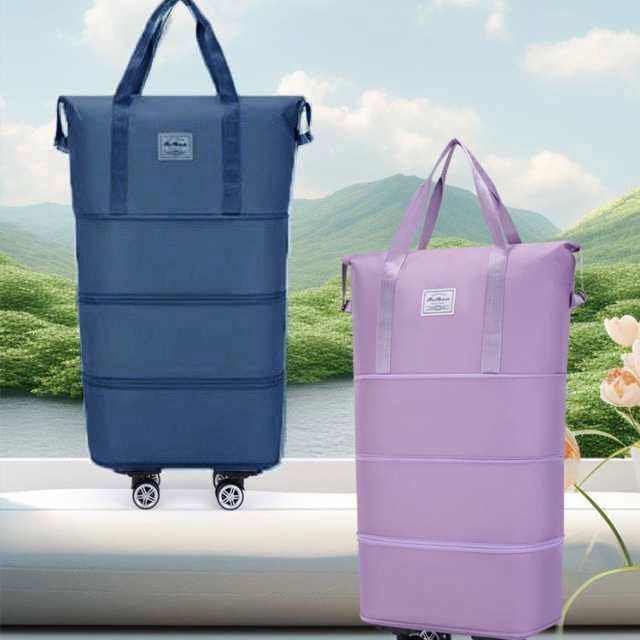 機内持ち込み 折りたたみ バッグ 4輪 スーツケース 軽量 ソフト