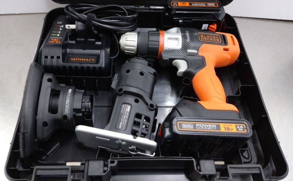 中古品 BLACK+DECKER マルチエボベーシック＆マルノコヘッド 
