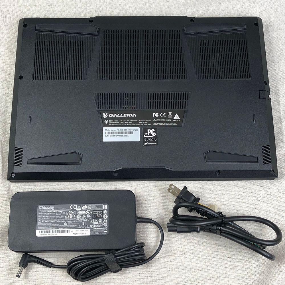 ジャンク GALLERIA ゲーミングノートPC GTX1650Ti - メルカリ