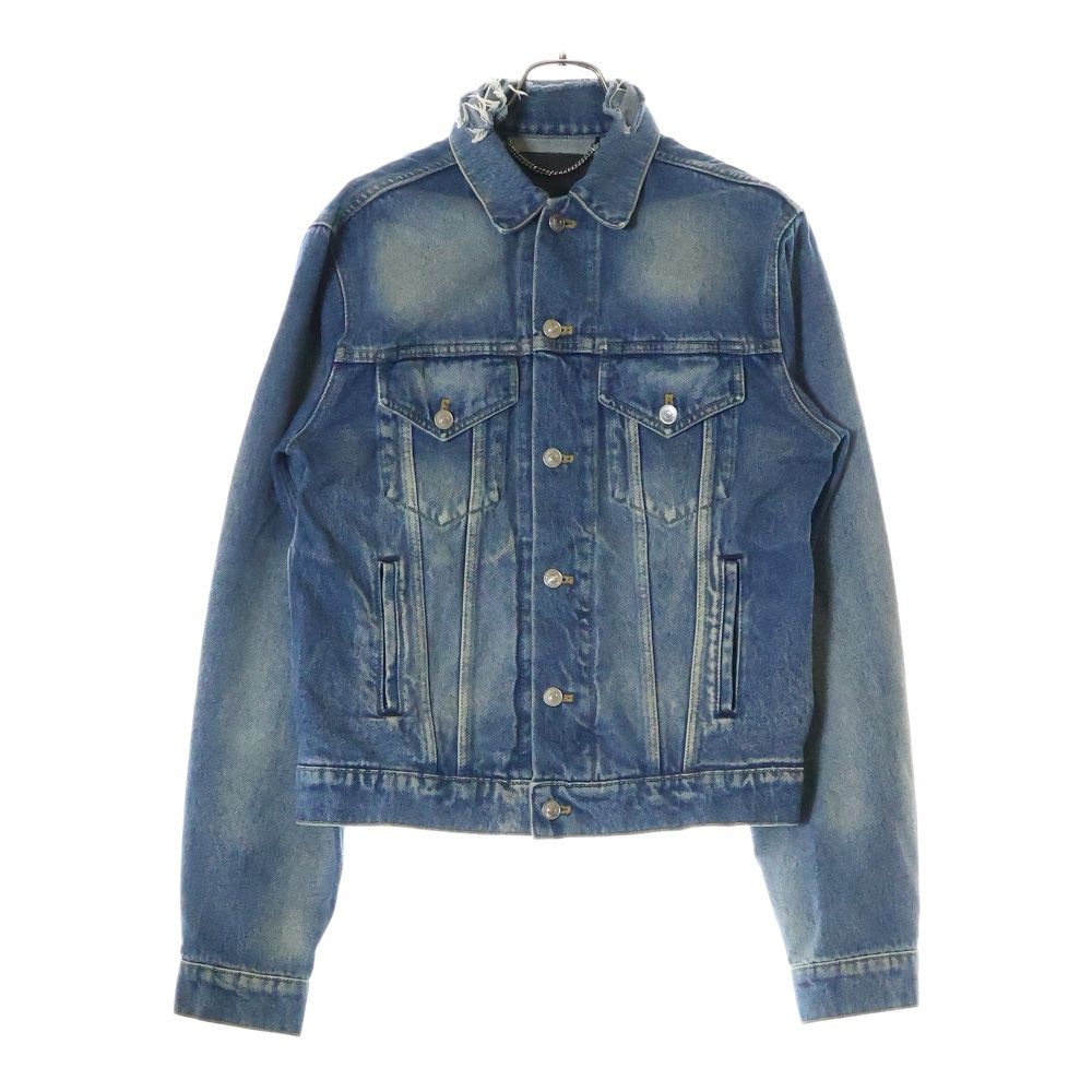 BALENCIAGA バレンシアガ キャンペーンロゴ デニムジャケット BALENCIAGA バレンシアガ キャンペーンロゴ デニムジャケット