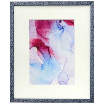 ラーソン・ジュール A4サイズ用マット付き額縁 ラ・メール 灰 ACMT-DB56204