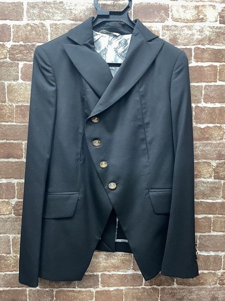 ヴィヴィアン　変形　ジャケット 未使用級✨ヴィヴィアンウエストウッド 変形ジャケット リボン