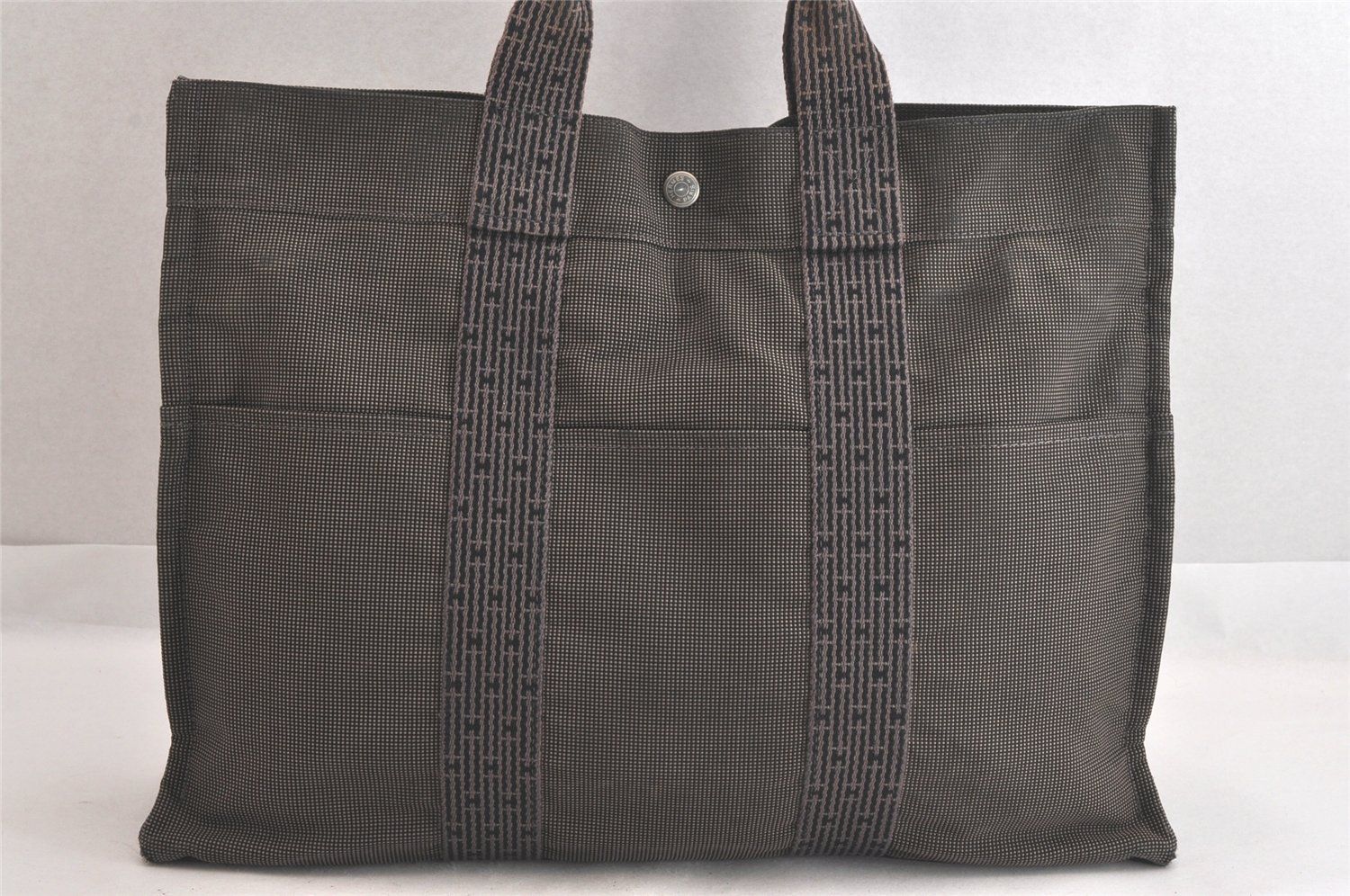 【美品】エルメス　エールライン　トートバッグ HERMES 美品 エルメス エールライン MM トート バッグ