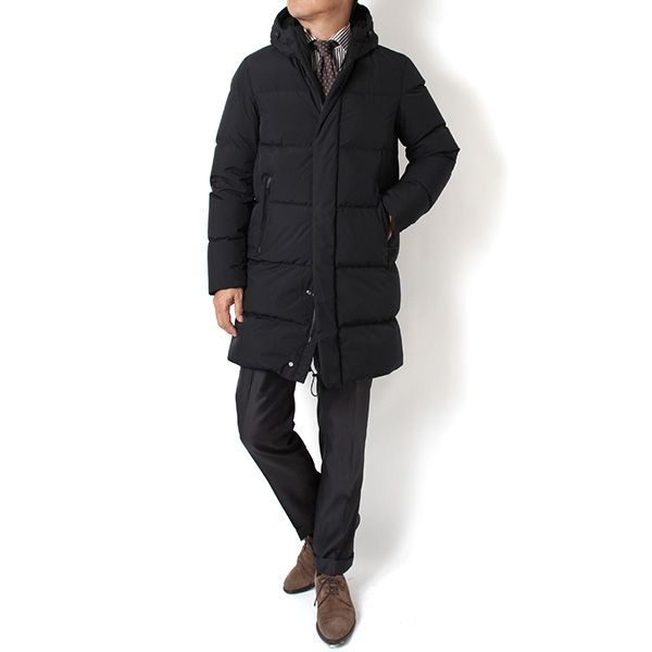 25AWモデル ヘルノ HERNO メンズ ウィンドストッパー ダウンコート