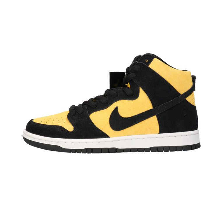 NIKE SB (ナイキエスビー) DUNK HIGH MAIZE AND BLACK ダンク ハイカットスニーカー メイズ ブラック/イエロー  US8.5/26.5cm DB1640-001 - メルカリ