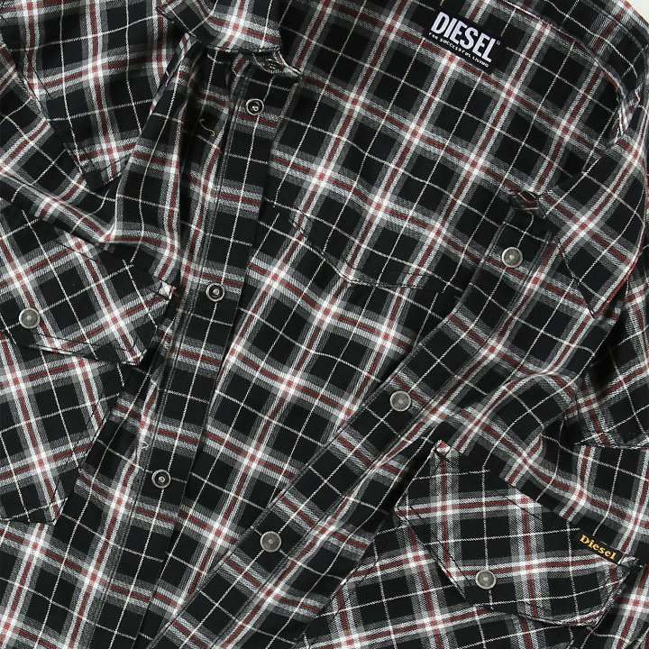 新品・未使用 ディーゼル DIESEL [3XLサイズ相当] 長袖シャツ メンズ