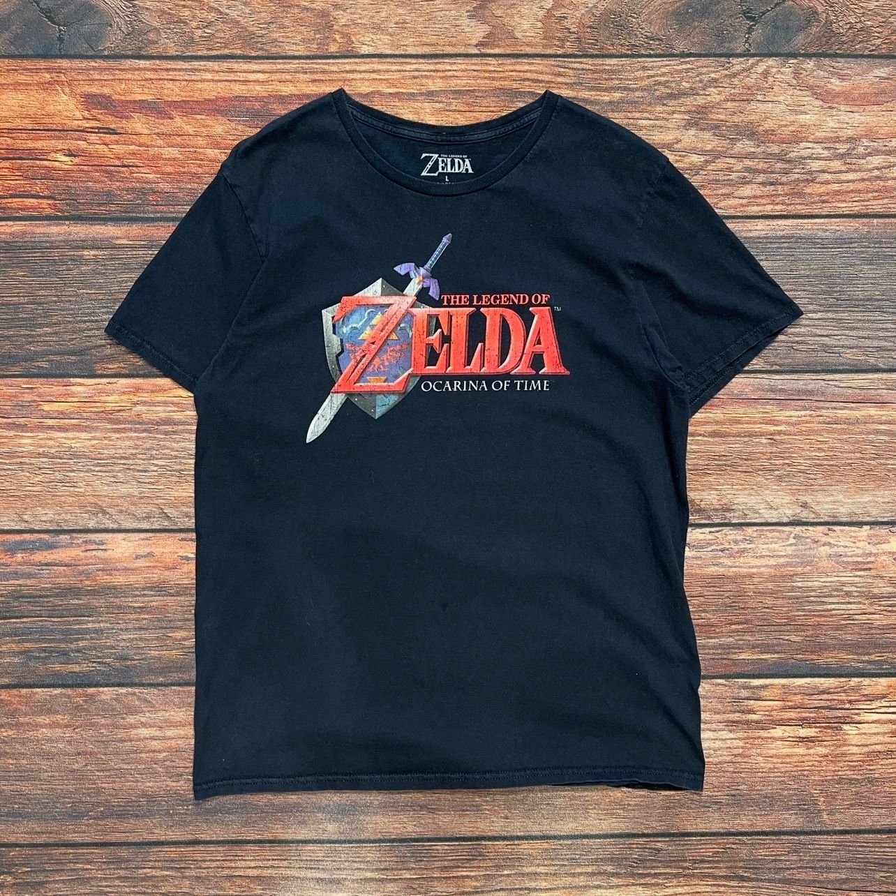レア　Nintendo 任天堂 ゼルダの伝説 時のオカリナ Tシャツ M サイズ レア Nintendo 任天堂 ゼルダの伝説 時のオカリナ Tシャツ M