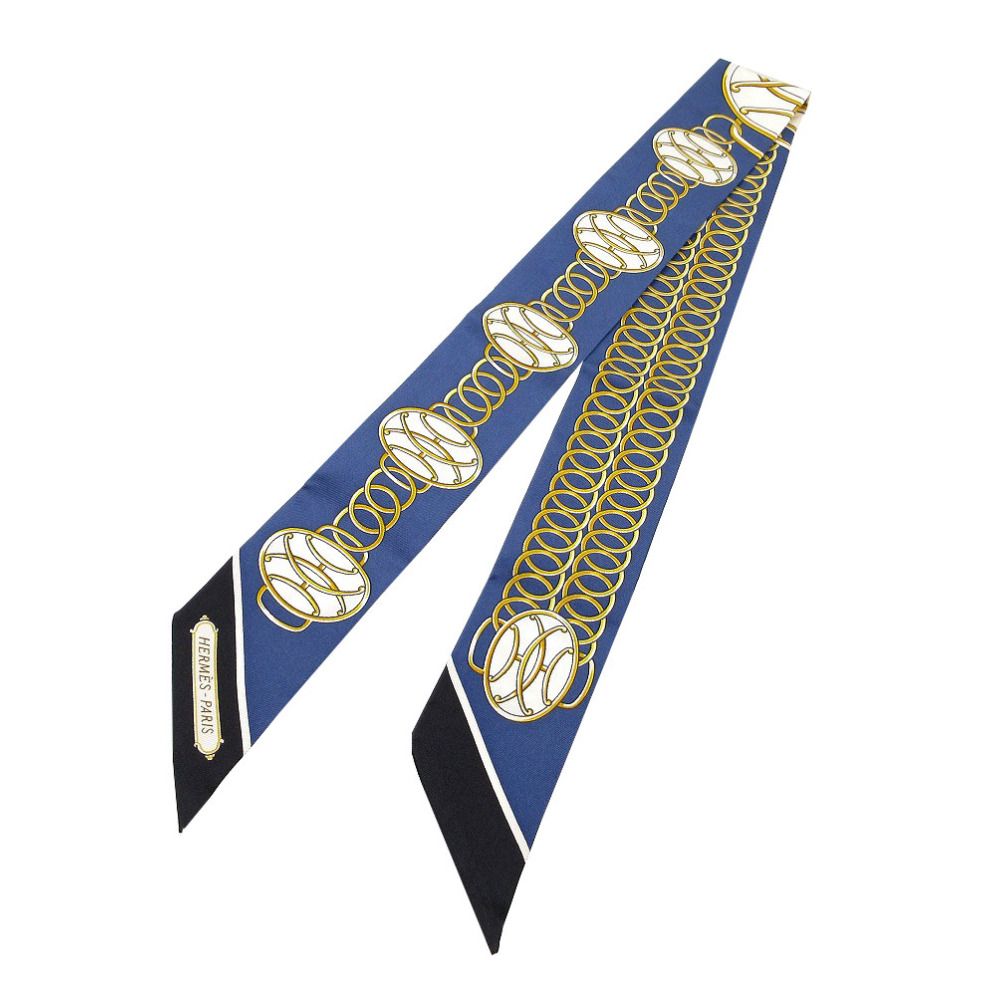 美品 エルメス ツイリー リフト プロフィール スカーフ シルク  