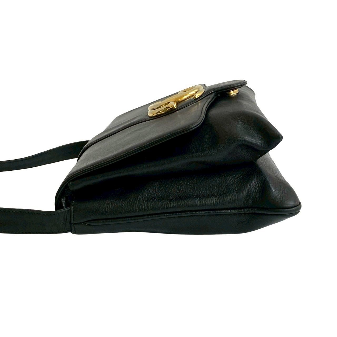 【極美品】GUCCI ブラック サコッシュ GUCCI - 極 美品 GUCCI グッチ オールドグッチ ヴィンテージ GG