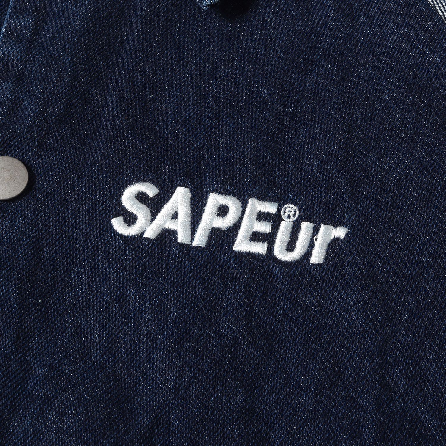 A Elegantes SAPEur サプール 21AW デニム コーチジャケット