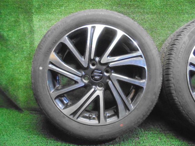 5FN620 F2 製 185 55R16 ブリヂストン ECOPIa EP150 夏タイヤ スズキ純正 アルミホイール4本セット ZC83S スイフトRS