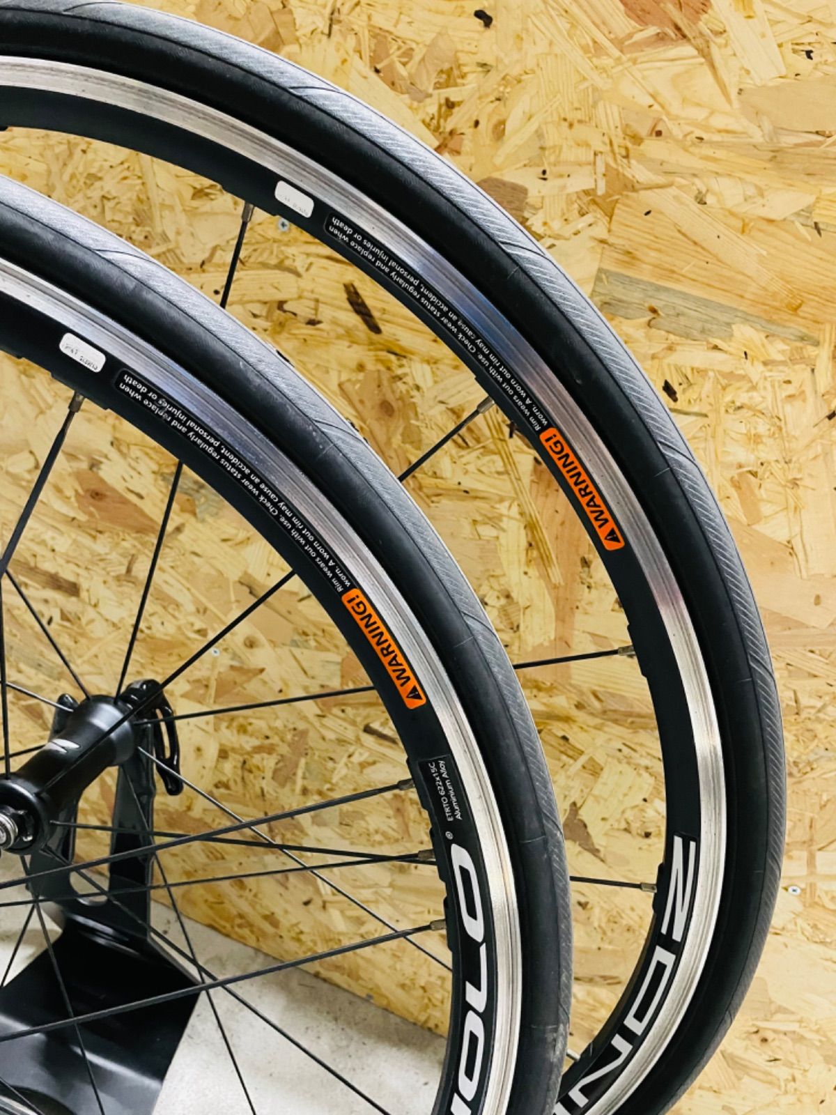 Campagnolo ZONDA 15C カンパ ゾンダ クイック タイヤ付 - メルカリ