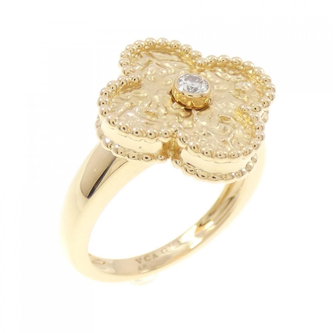 アンティーク】ジプシーリング（K18）14号【J44242】 スリーカラー