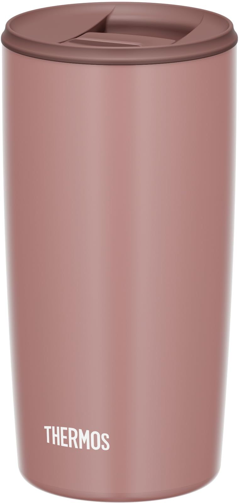 フタ付き 真空断熱タンブラー 500ml ミルクブラウン サーモス JDP-501 MBW
